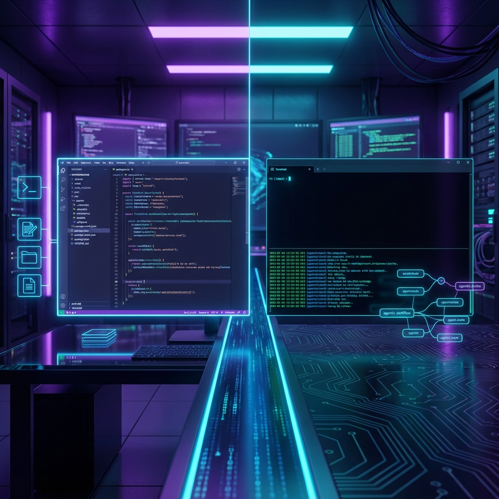 CLI vs IDE: The Future of Agentic AI Coding